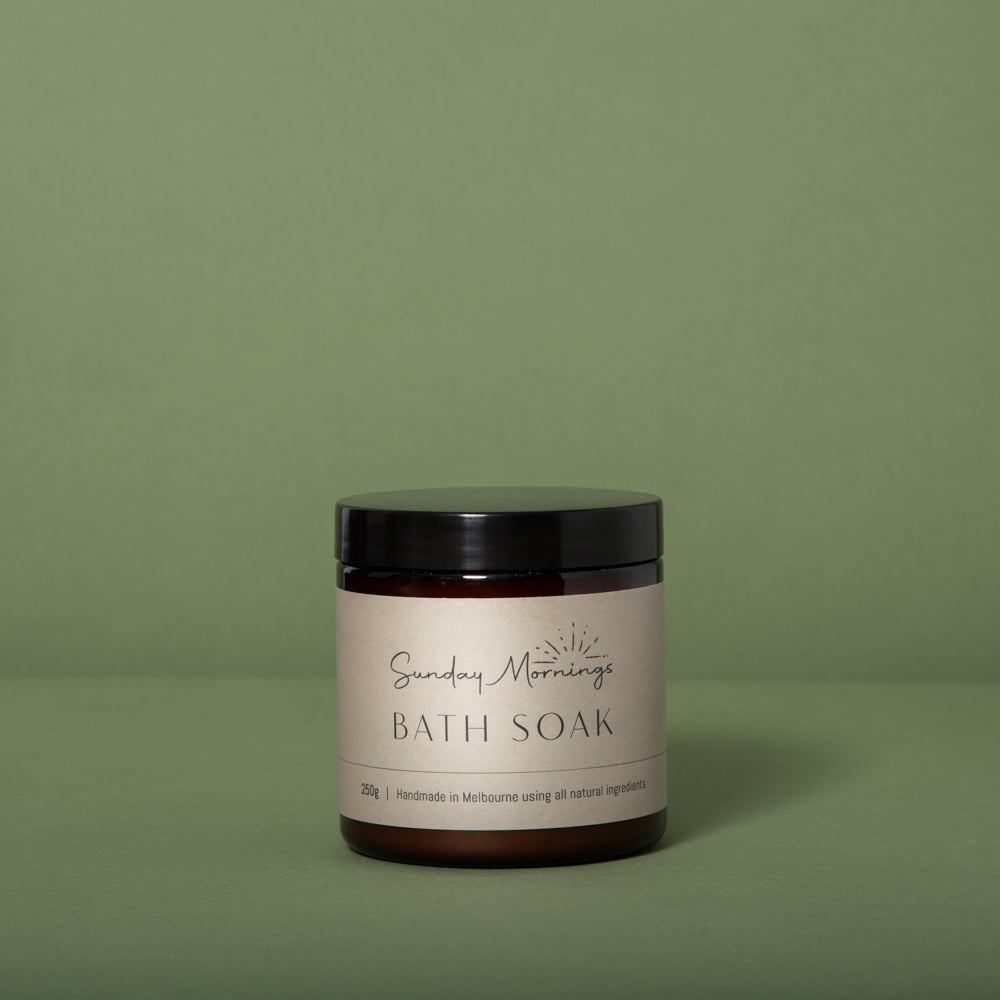 Sunday Morning Bath Soak - 250g – Sunday Morning Rituals